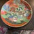 Miniature Vintage Ceramic Asian Style Detailed Plate For Sale - Image 4 of 6