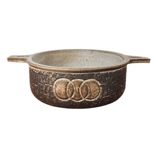 Large Mid-Century Modern Danish Studio Pottery Bowl from Sejer Keramik, 1960s For Sale