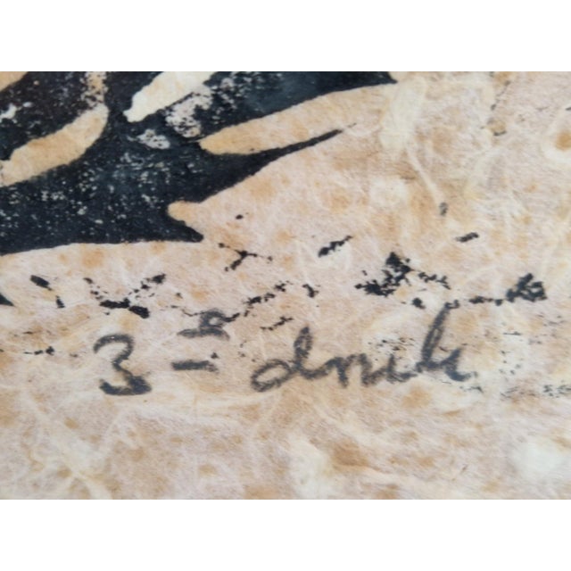 Wil Willerijn, Blackthorn, Etching on Handmade Paper, 1966 For Sale - Image 7 of 14