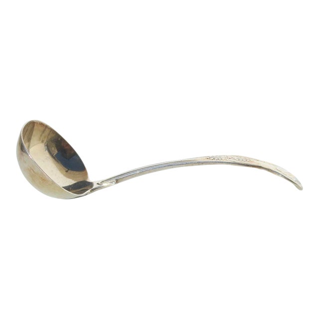 Antique Sterling Silver Ladle Dated 1903 London 3 Oz. For Sale