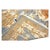 Indian Sultanabad Silk 6x6 Blue, Orange & Ivory Handmade Square Area Rugs #1143145 For Sale - Image 14 of 14