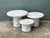 Vintage Textured Faux Stone Side Tables For Sale - Image 11 of 12