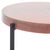 Spritely Home Azula Stone Top Accent Table in Burnt Orange / Black For Sale - Image 4 of 8