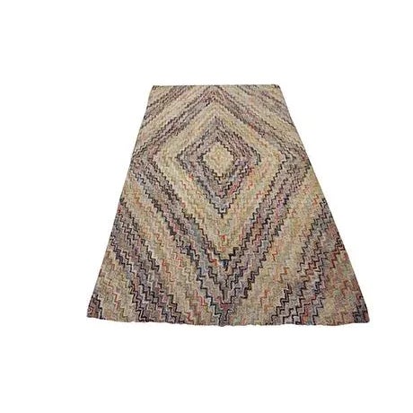 Early 20th Century American Hooked Rug 3' 10"x6' 9" General Rug Type: North & South American Specific Rug Type: American...