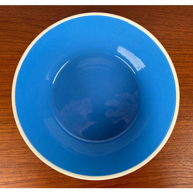 Mid-Century Minimalist Ceramic Fruit Bowl, 1960s For Sale - Image 5 of 12