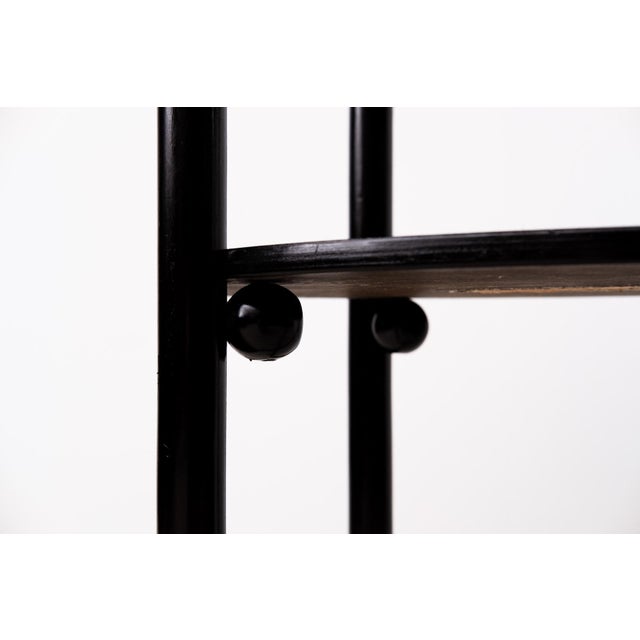 Small Art Nouveau Black Bentwood Side Table in the style of Josef Hoffmann, 1915 For Sale - Image 16 of 18