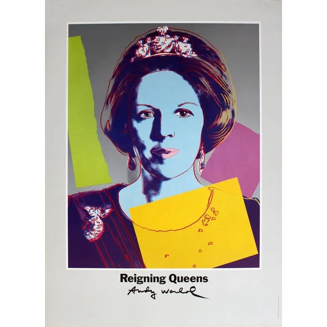 Artist: Andy Warhol Title: Queen Beatrix of the Netherlands, from Reigning Queens Year: 1986 Signed: No Medium: Offset...