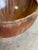 Ceramic Large Brown Drip Glaze Ceramic Bowl 1960s Mid-Century Modern For Sale - Image 7 of 10