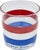 Glass Vintage Set 4 Georges Briard Red White Blue Rocks Glasses July 4th Barware For Sale - Image 7 of 10