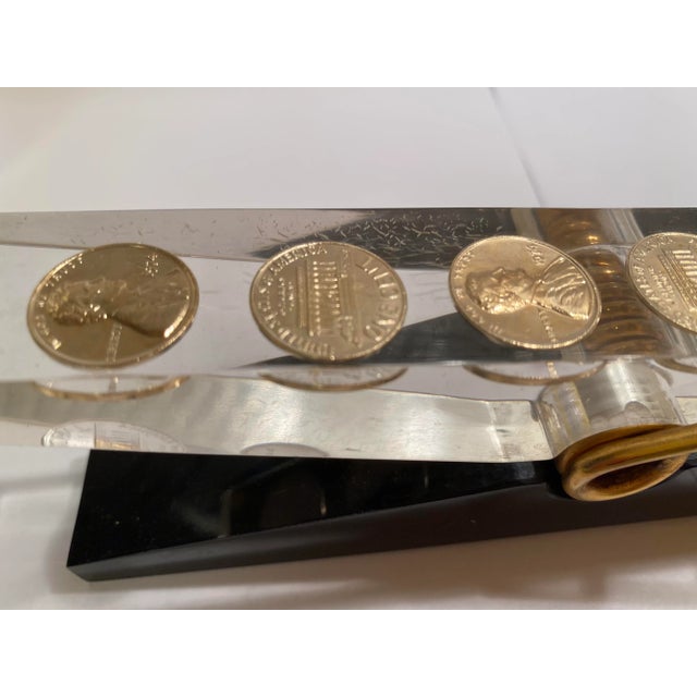 Vintage Giant Lucite Clothes Pin Decor For Sale - Image 10 of 13