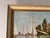 1960's Marie Hendrich Ozon " Yacht Races at Argenteuil " Oil on Canvas Painting After Monet Sold For Sale - Image 4 of 12