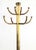Mid-Century Modern Vintage Mid Century Polished Brass Steel Coat Tree Rack For Sale - Image 3 of 6