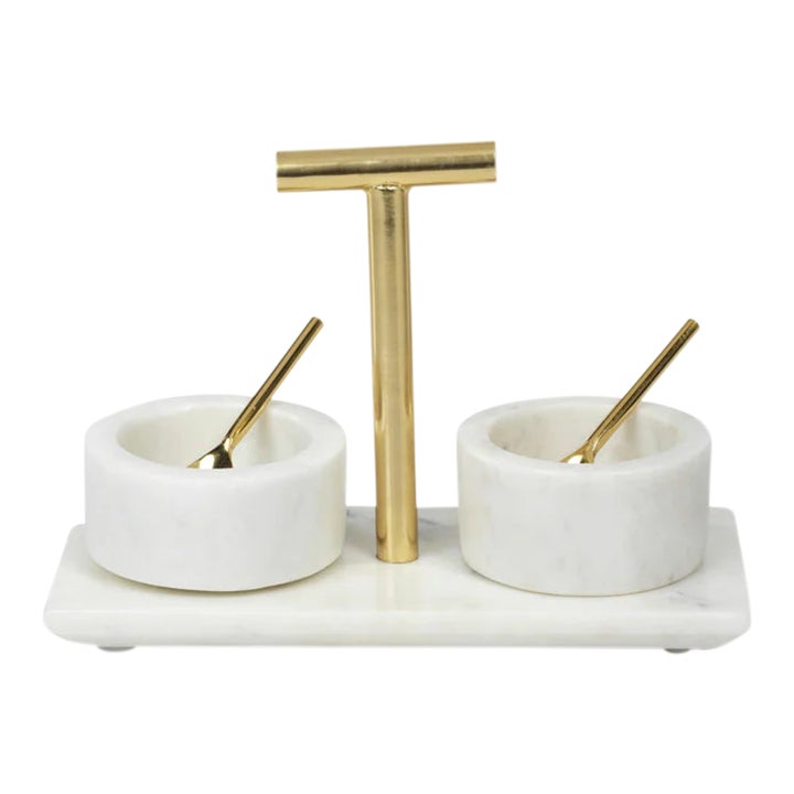 Marble Condiment Bowl Set of 2 Chairish