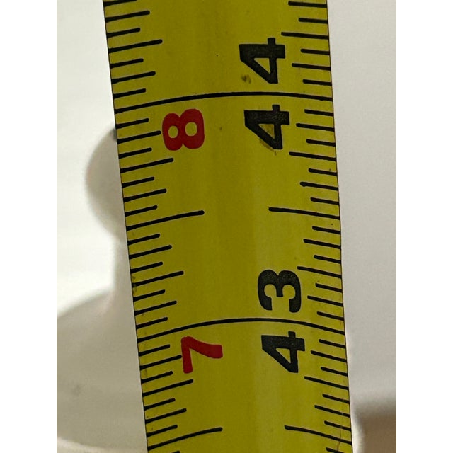 White 1930s Pair of White Vintage Metal Twin Beds That Include Headboard, Footboard and Rails For Sale - Image 8 of 9