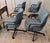 Postmodern Milo Baughman Style Chromcraft Swivel Office or Dining Chairs - Set of 4 For Sale - Image 3 of 17