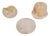 Alabaster Ashtray, Candleholder and Tray, 1970s, Set of 3 For Sale
