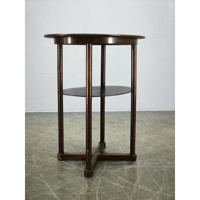 Vienna Secession Oval Table by Josef Hoffmann, 1890s For Sale - Image 5 of 13