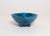 Italian Rimini Blu Glazed Leaf-Form Ceramic Vide Poche by Aldo Londi for Bitossi For Sale - Image 9 of 18