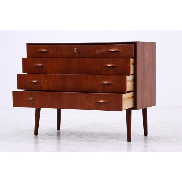 Vintage Danish Teak Chest of Drawers by Johannes Sorth, 1960s For Sale - Image 6 of 15