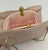 Contemporary Late 20th Century Judith Leiber Pink Lizard Crystal Strap Bag For Sale - Image 3 of 11