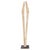 Gold Signes White Sculpture in Natural Wood by Jean-Baptiste Van Den Heede For Sale - Image 8 of 8