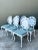 Vintage Cast Aluminum Shell Back Grotto Chairs - Set of 6 For Sale - Image 9 of 11