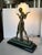 1980s Art Deco Style Egyptian Lamp W/ Marble Base For Sale In Los Angeles - Image 6 of 10