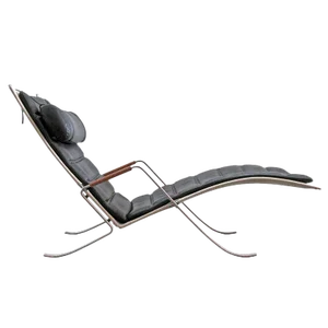 Modern Preben Fabricius Jørgen Kastholm Fk 87 'Grasshopper' Chaise Longue