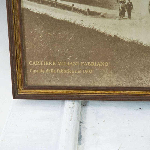 Vintage Poster Cartiere Milano Fabriano, factory release