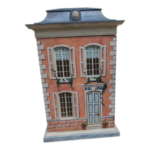 Eric Lansdown Vintage Hand Crafted Signed Dollhouse Circa 1985