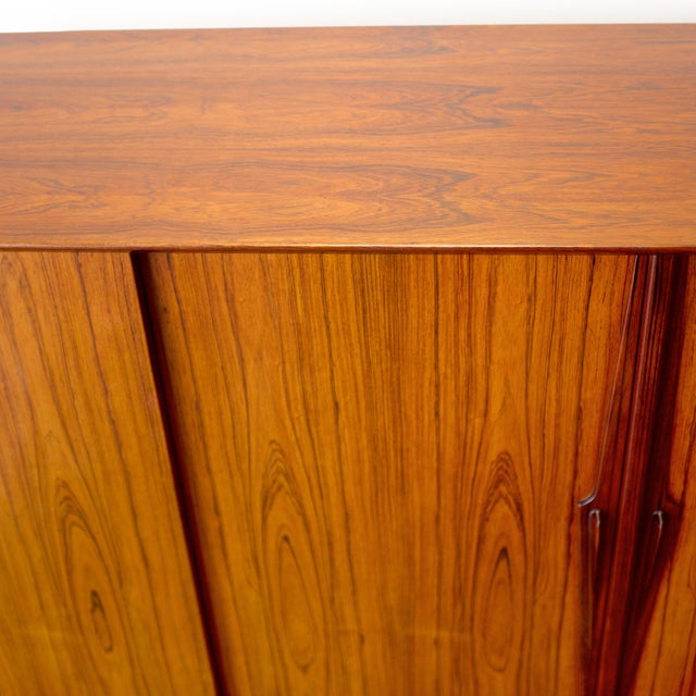 Omann Jun. Model #13 Danish Rosewood Highboard Designed by Gunni Omann For Sale - Image 13 of 18