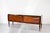 Metal Italian Walnut and Brass Sideboard, 1950s For Sale - Image 7 of 12