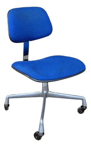 Charles and Ray Eames Aluminum Group Secretarial Chair for Herman Miller