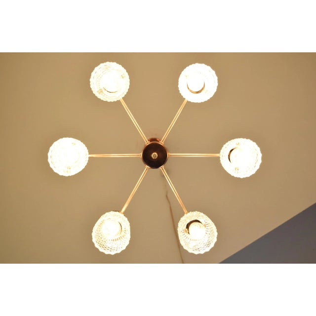 Mid-Century Chandelier by Kamenicky Senov, 1960s For Sale - Image 6 of 15
