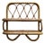 Hand-Crafted Rattan and Bamboo Wall Shelf, Italy, 1960s For Sale