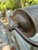 Vintage Brass and Metal Banker's Lamp For Sale In New York - Image 6 of 9