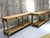Dimensions: Both Drapers tables measure 219.5m wide x 51.5cm deep x 85.5cm high. The drawers measure 45.5cm wide x 37cm...