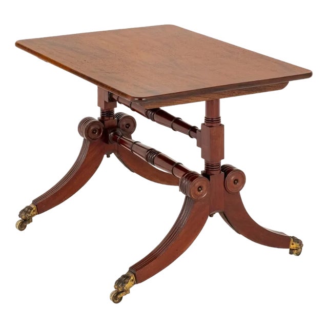 Regency Coffee Table in Mahogany For Sale