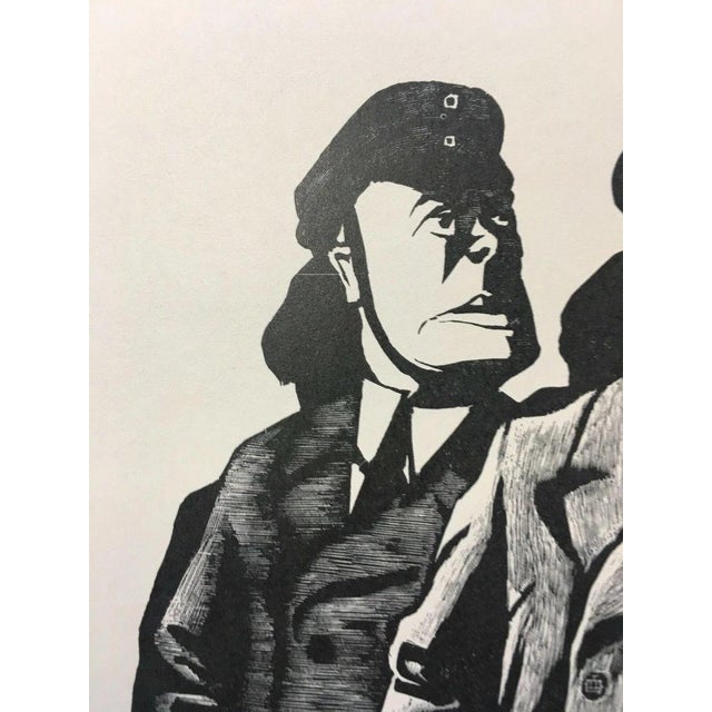 Karl Rössing, Where are the Leftists?, 1929, Lithograph For Sale - Image 6 of 13