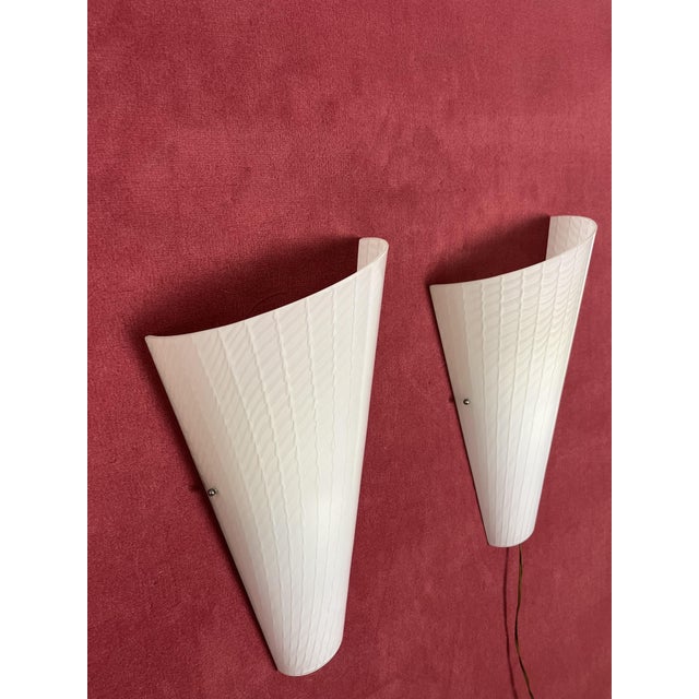 Large Murano Glass Wall Lamps, 1980s, Set of 2 For Sale - Image 6 of 13