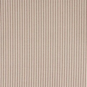 Schumacher Charee Silk Stripe Fabric in Brown