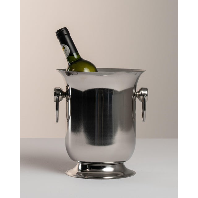 Mid 20th Century France Silver Ice Bucket For Sale - Image 4 of 15