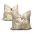 Lily Pads & Waterfowl Asian Motif Pillows - a Pair For Sale
