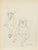 Pen drawing on paper. Not signed. Very good condition. This piece is attributed to the mentioned designer/maker. It has no...