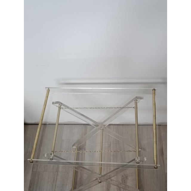 Folding Side Table, Italy, 1970s For Sale - Image 3 of 10