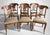 Early 20th Century Biedermeier Style Set of Six Austrian Chairs For Sale - Image 4 of 18