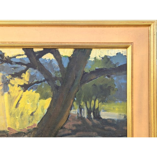 Jerry Greenberg "Open Landscape" Contemporary Realistic East Texas Nature Landscape Painting, 2017 For Sale In Houston - Image 6 of 11