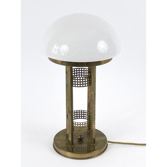 Art Nouveau Brass Table Lamp, Austria, 1980s For Sale - Image 15 of 18