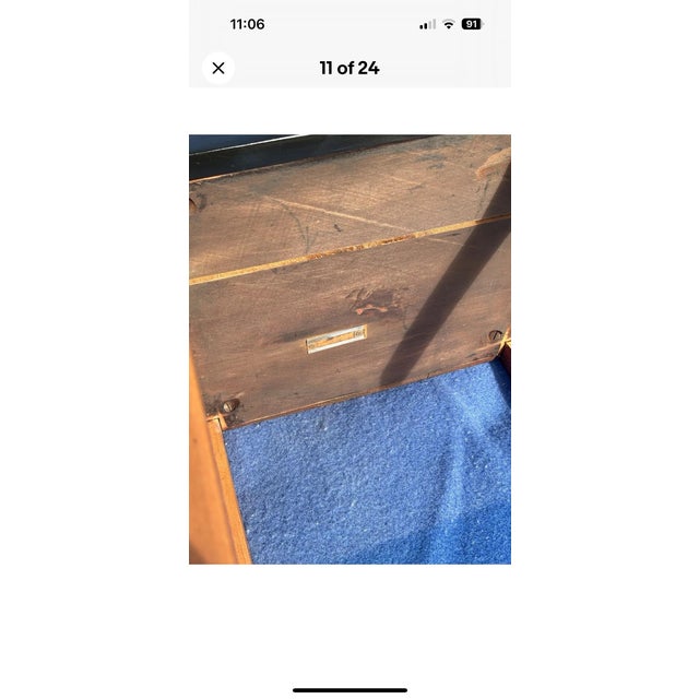 1940s Vintage Humidor Cabinet Stand For Sale - Image 12 of 12