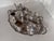 Traditional Gorham "Shell & Gadroon" Silverplate 6-Piece Tea & Coffee Service With Footed Tray For Sale - Image 3 of 14